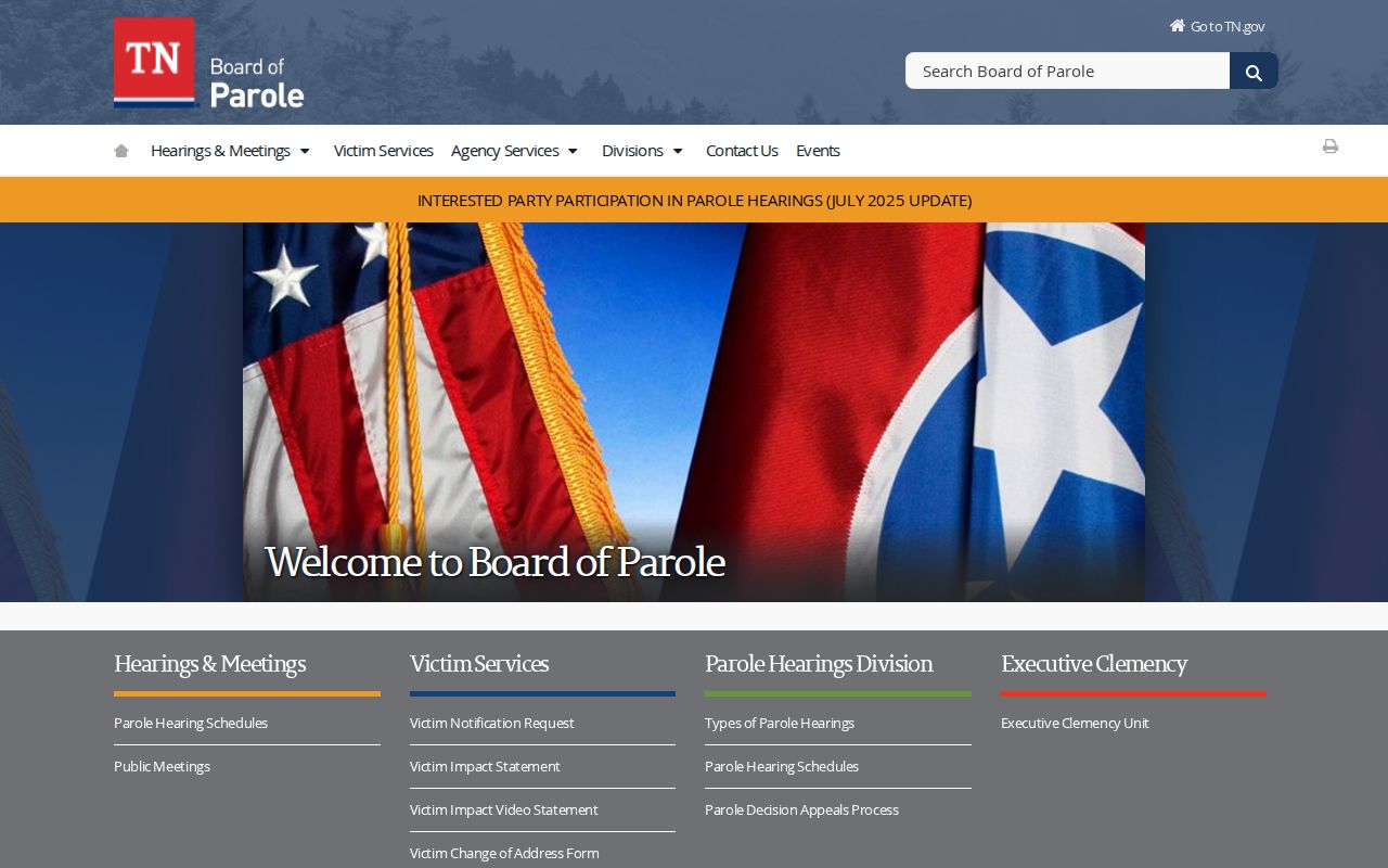 Madison County criminal records and Tennessee Board of Parole information