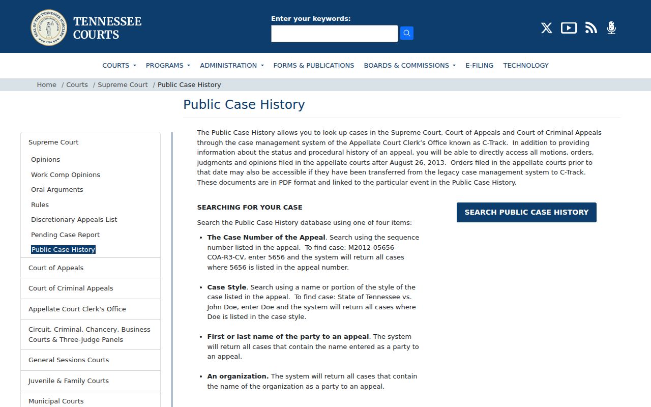 Madison County criminal court appeals case history explanation